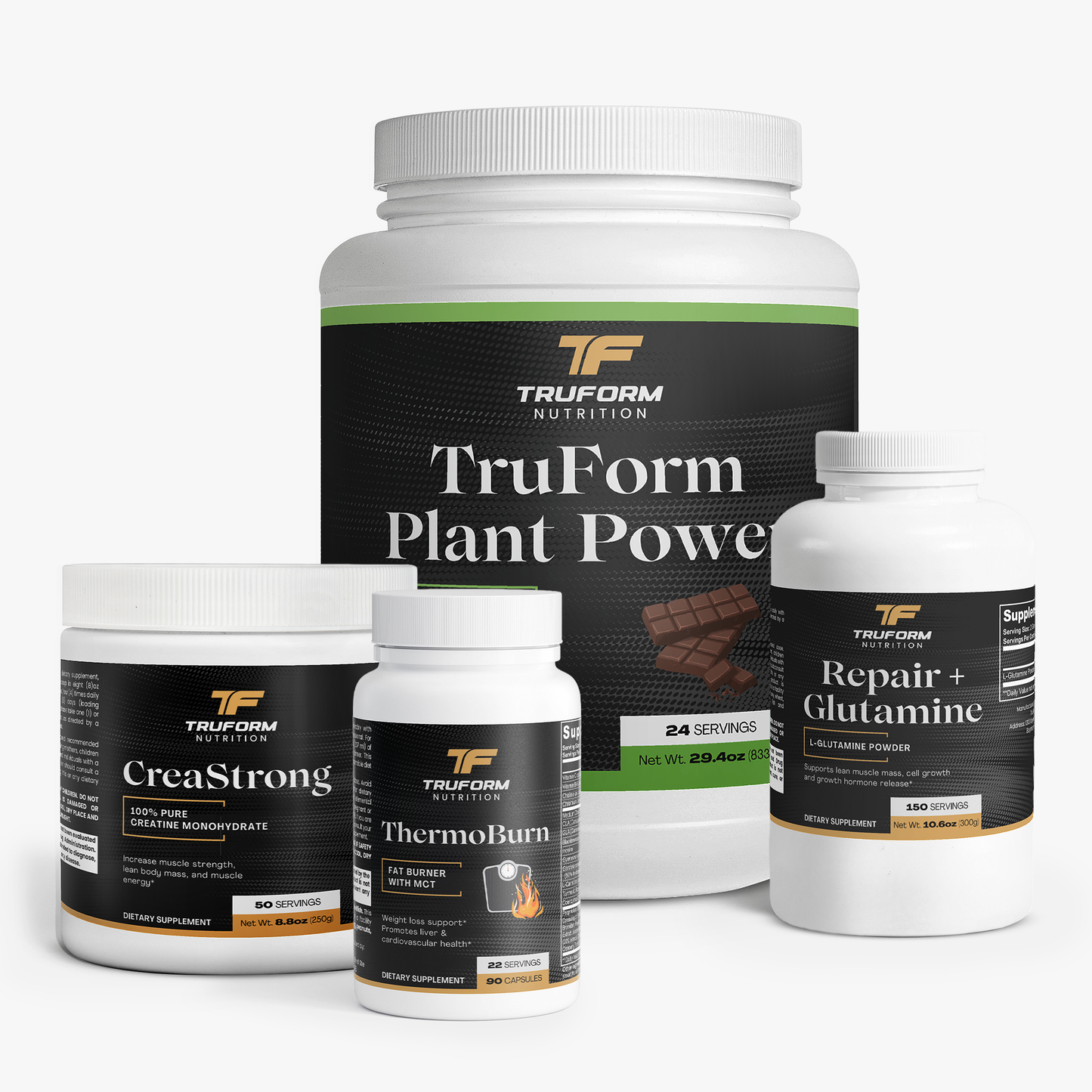 TruForm Performance & Recovery Essentials – Plant-Based